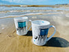 Mug en porcelaine, collection Les carrelets