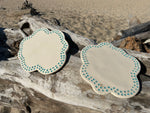 Dessous de plat "Eclat littoral" en céramique artisanale