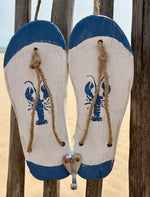 Patère tongs doubles