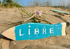 Suspension décorative poisson "Libre/occupé"