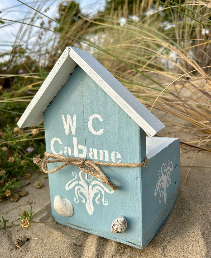 Cabane WC déco bord de mer