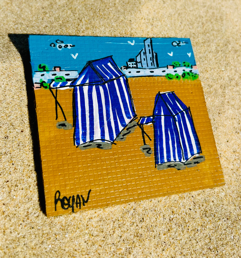 Magnet en résine Mam'zelle Olala