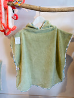 Poncho de plage enfant en éponge – Doux, absorbant et pratique