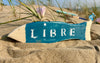 Suspension décorative poisson "Libre/occupé"