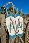Patère tongs doubles