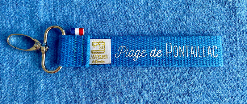 Porte clés Les plages de la Côte de Beauté Petit modèle