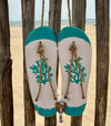 Patère tongs doubles