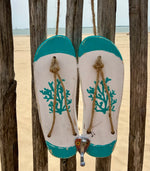 Patère tongs doubles