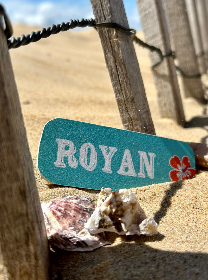 Plaque adhésive Royan "Spot de surf"