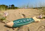 Suspension décorative poisson "Libre/occupé"