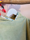 Poncho de plage enfant en éponge – Doux, absorbant et pratique