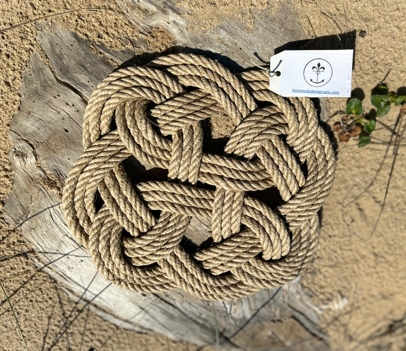 Dessous de plat artisanal Rosace