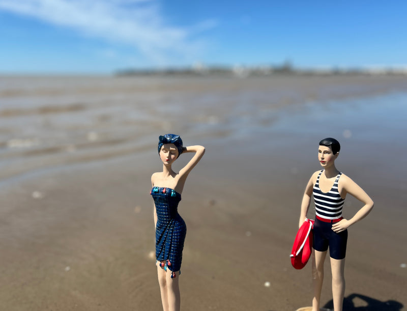 Figurine baigneur rétro Grand modèle