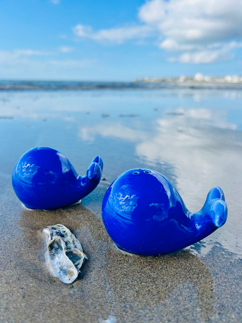 Salière & poivrière baleines