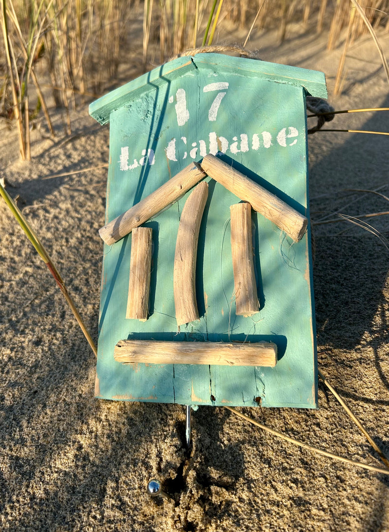 Patère Cabane de plage