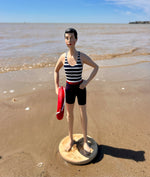 Figurine baigneur rétro Grand modèle