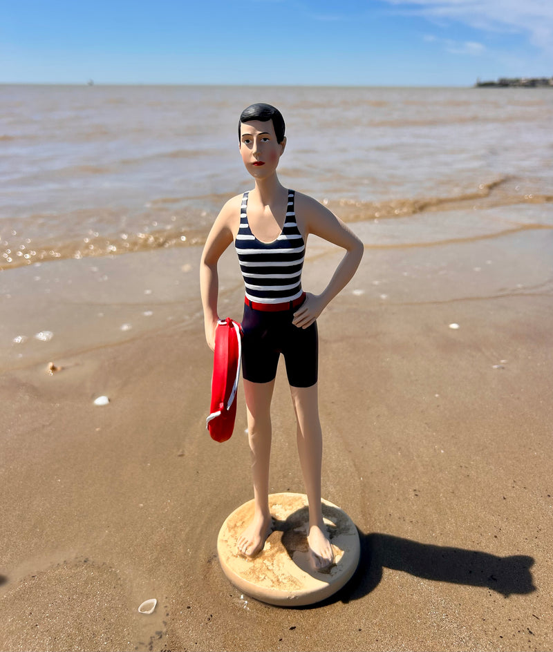 Figurine baigneur rétro Grand modèle