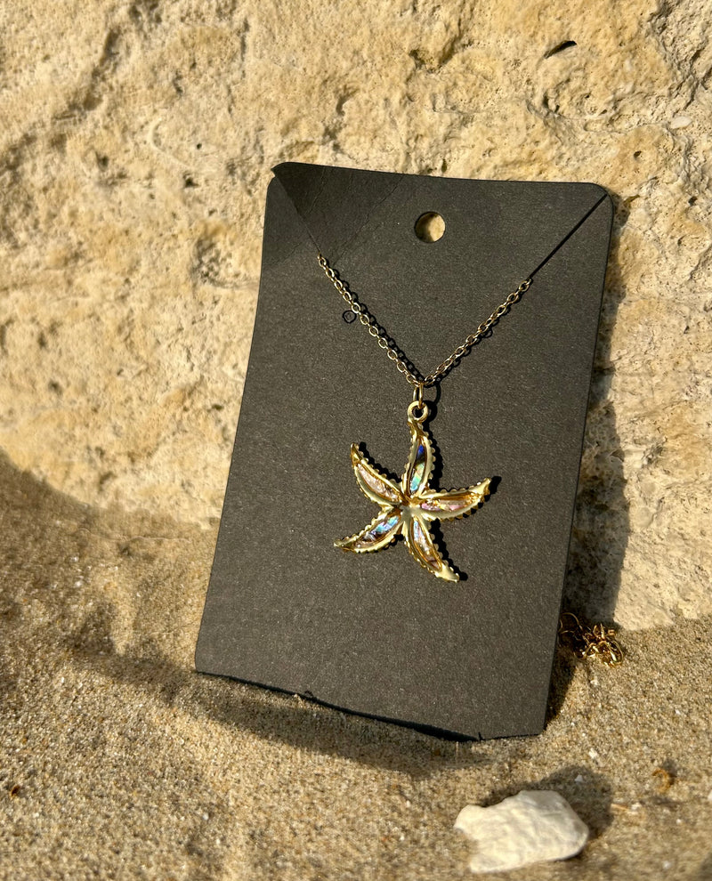 Collier fantaisie - "Esprits marins"