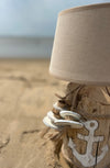 Lampes artisanales en bois recyclé "Lueurs d’Océan"