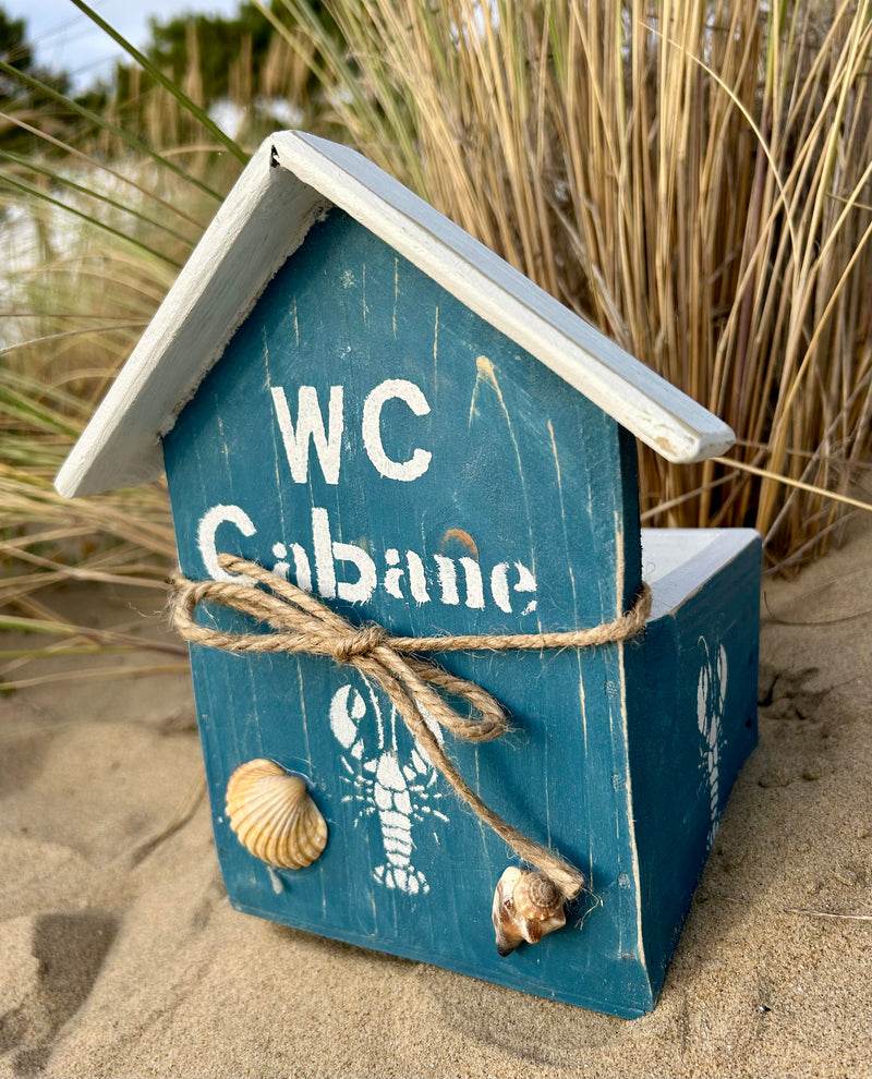 Cabane WC déco bord de mer