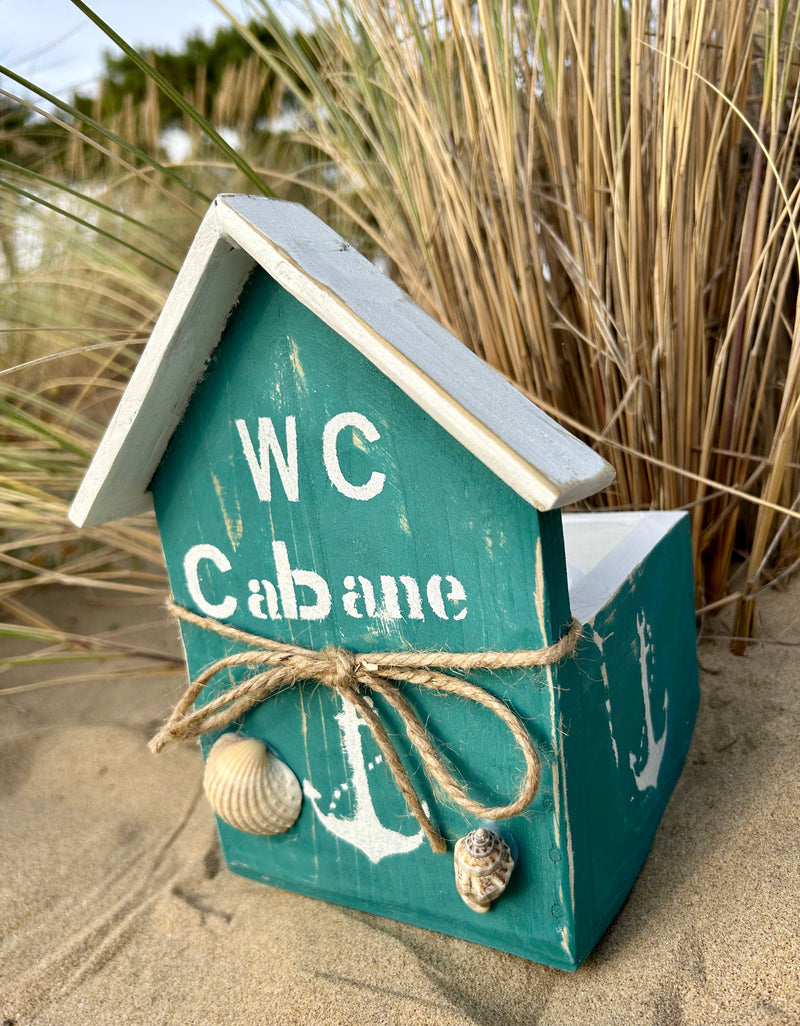 Cabane WC déco bord de mer