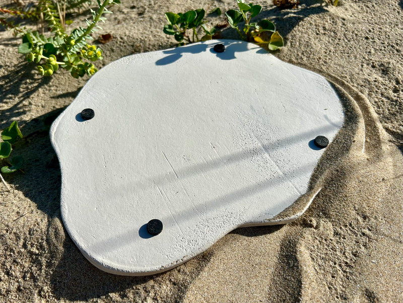 Dessous de plat "Eclat littoral" en céramique artisanale