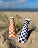 Vase orange en céramique - collection Rivage Vintage"