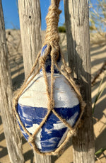 Boule de chalut décorative en bois