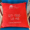 🐚 Coussin "Saint Palais sur Mer – Collection Côte de Beauté 45x45