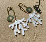 Boucles d'Oreilles artisanales "Corail"