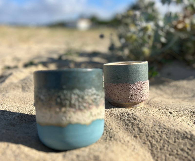 Pot en céramique artisanale - Collection "RIVAGE"