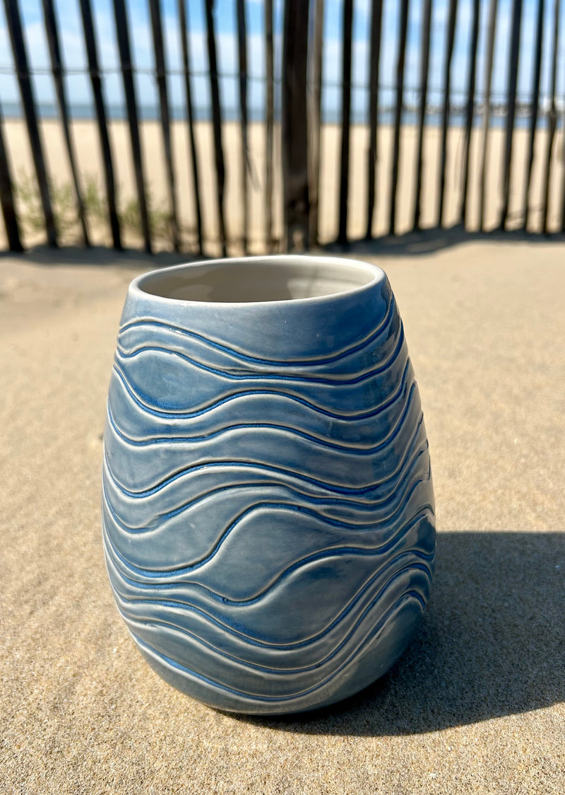 Vase en céramique - Collection "vagues"