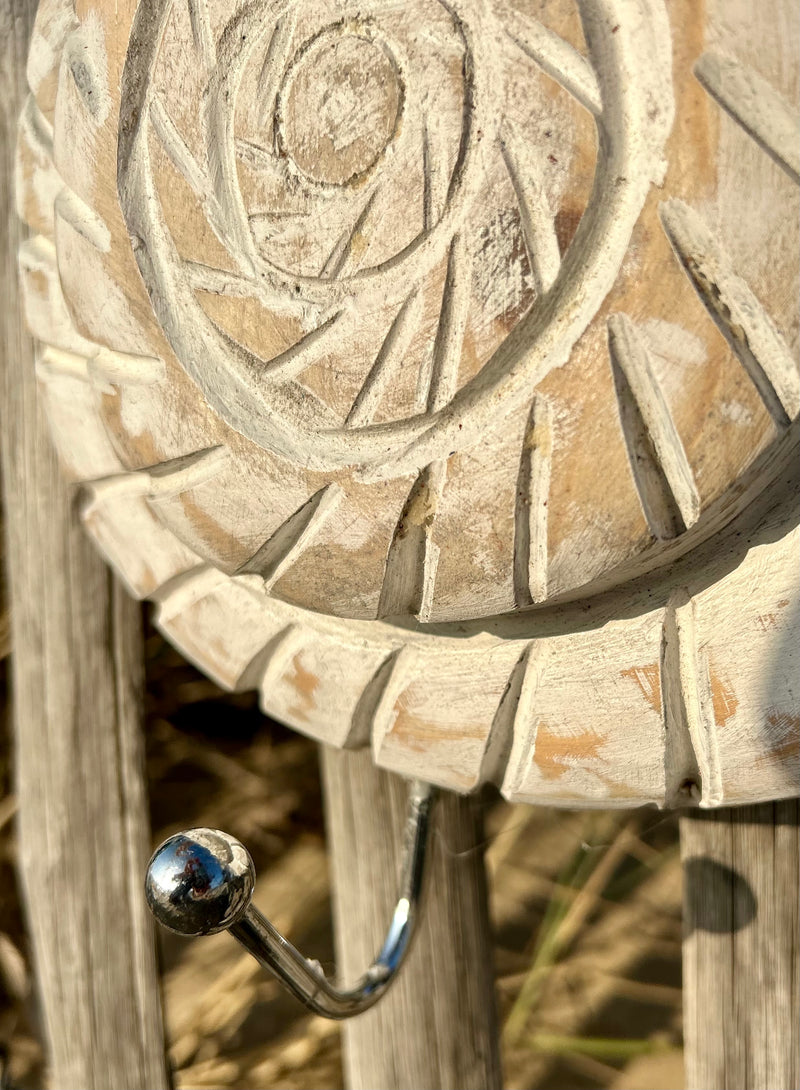Patère murale Coquillage