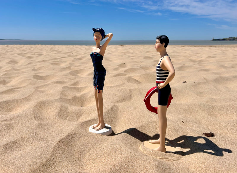 Figurine baigneur rétro Grand modèle