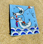 Magnet en résine Mam'zelle Olala