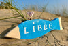 Suspension décorative poisson "Libre/occupé"