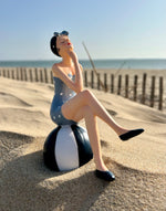 Figurine baigneuse "Suzette" & "Lucette" - Collection Littoral
