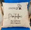 🐚 Coussin "Pontaillac" – Collection Côte de Beauté 45x45