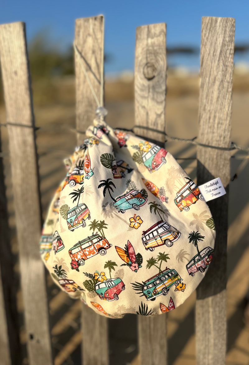 Sac à maillot de bain mouillé forme ballon