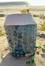 Vase en céramique émaillée - Collection "Bleu nuit"
