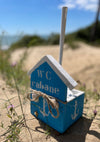 Brosse toilettes cabane de plage