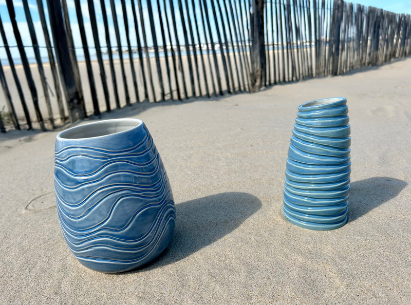 Vase en céramique - Collection "vagues"