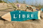Suspension décorative poisson "Libre/occupé"