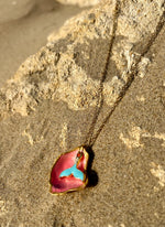 Collier fantaisie - "Esprits marins" Véronique