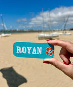 Plaque adhésive Royan "Spot de surf"