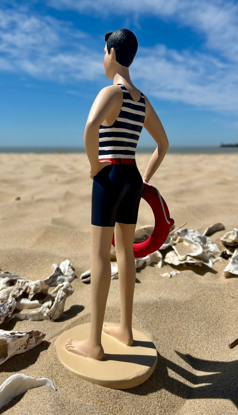 Figurine baigneur rétro Grand modèle