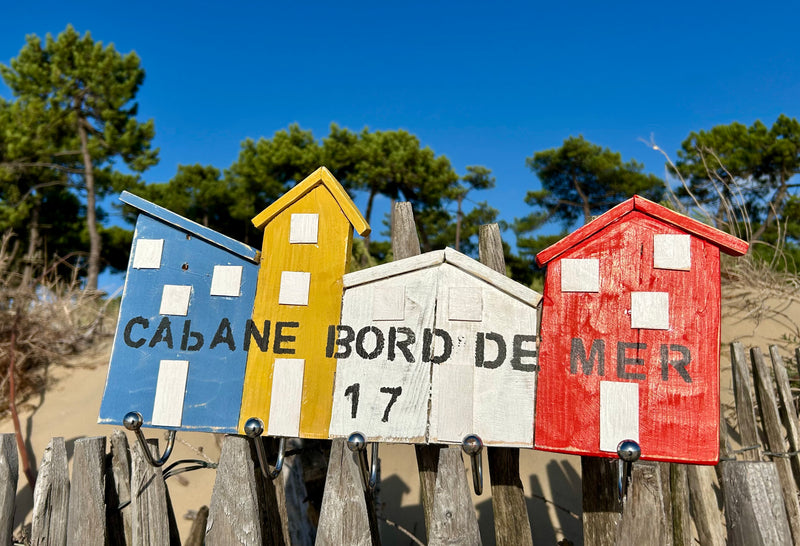 Patère Cabane bord de mer