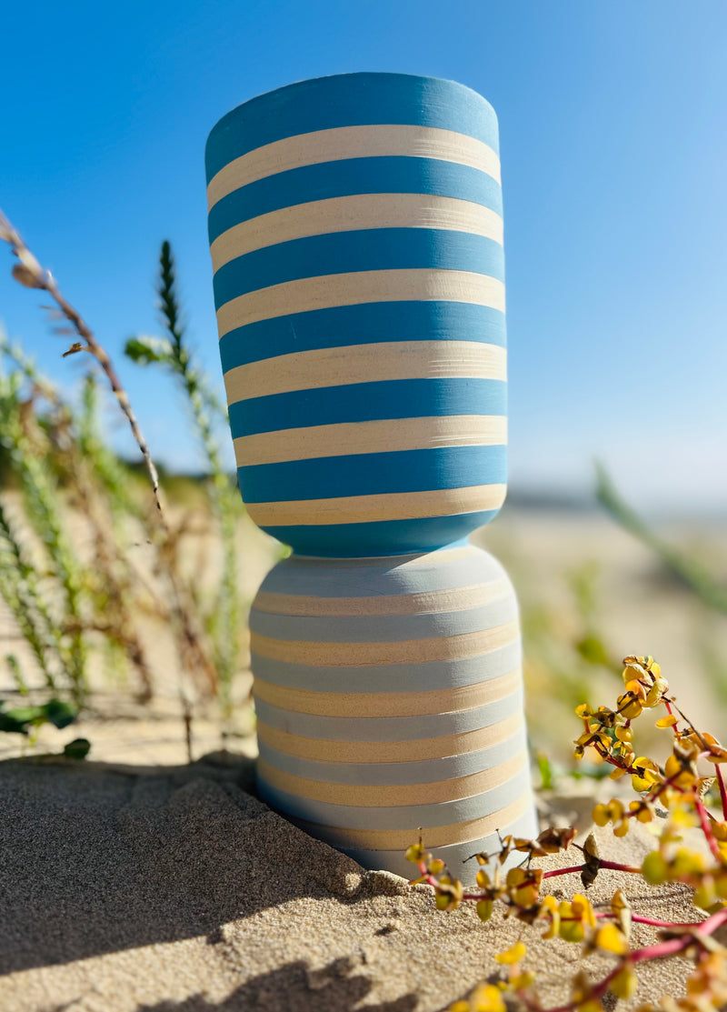 Vase en céramique Bilboquet - Collection "Azur"