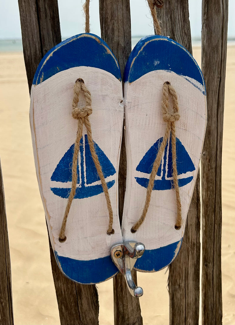 Patère tongs doubles