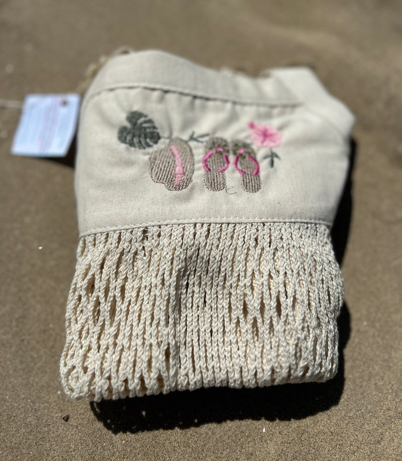 Filets à provisions brodés – Collection "Royan & Bord de Mer"